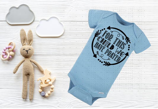 Infant - For This Child We Prayed (Blue)