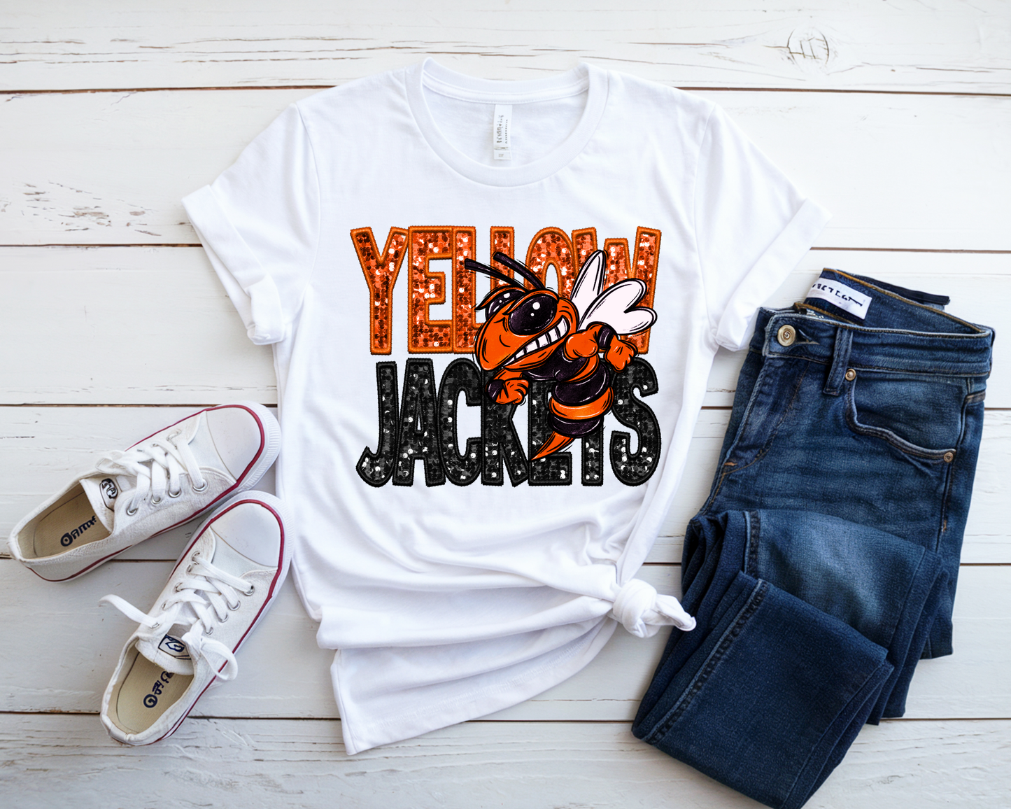 Yellow Jackets Glitter