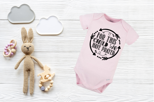 Infant - For This Child We Prayed (Pink)