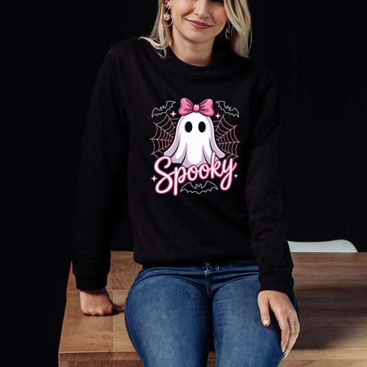 Pink Spooky Ghost